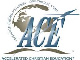 ACE homeschool program.