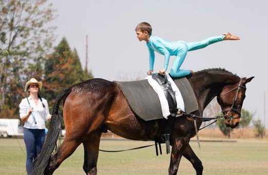 Vaulting with international coach