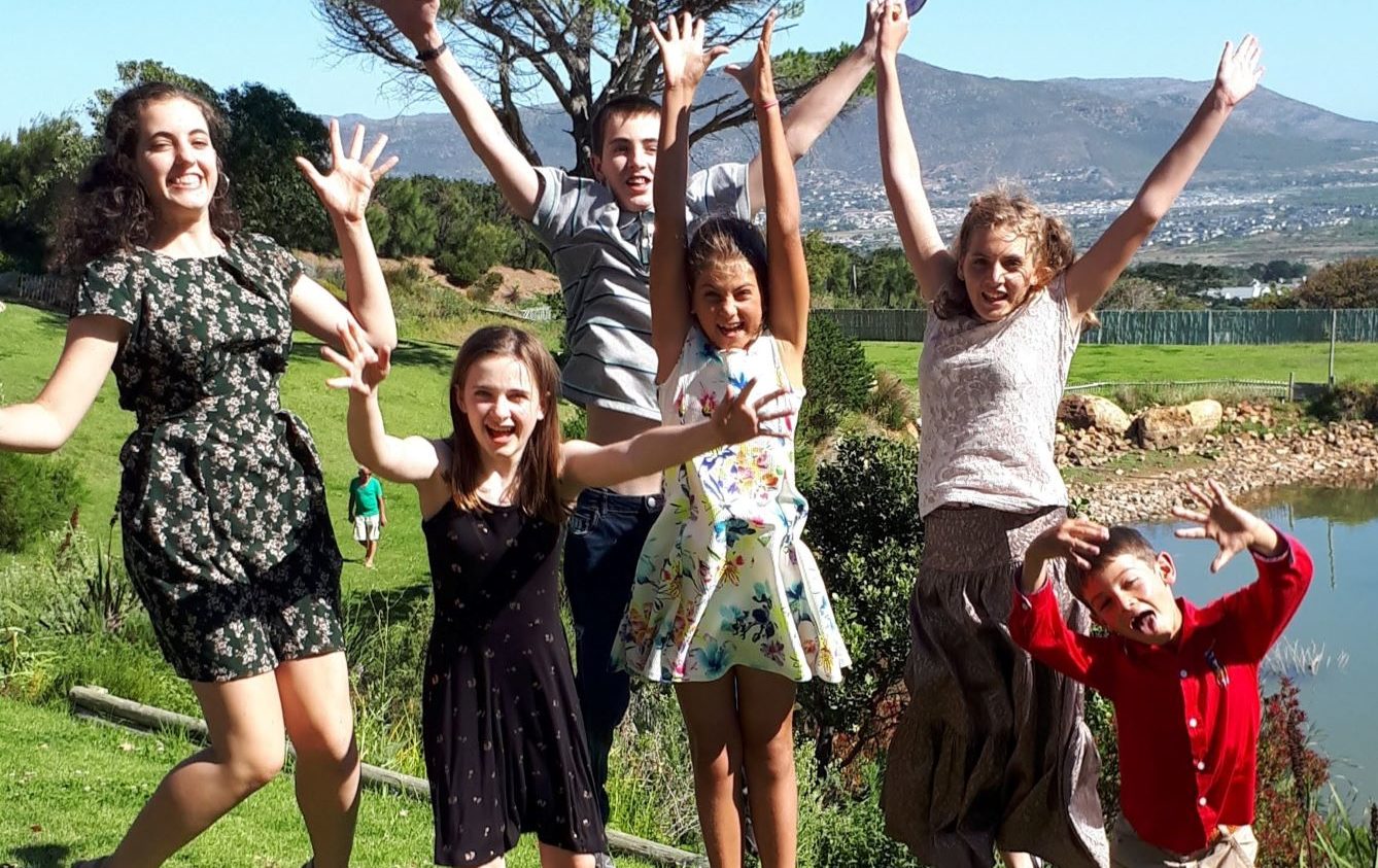 kids having fun. Love.
