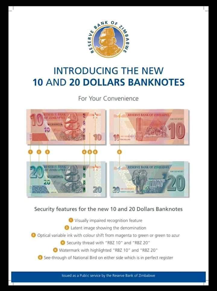 New bank notes for Zimbabwe.   Economics just get's worse. 