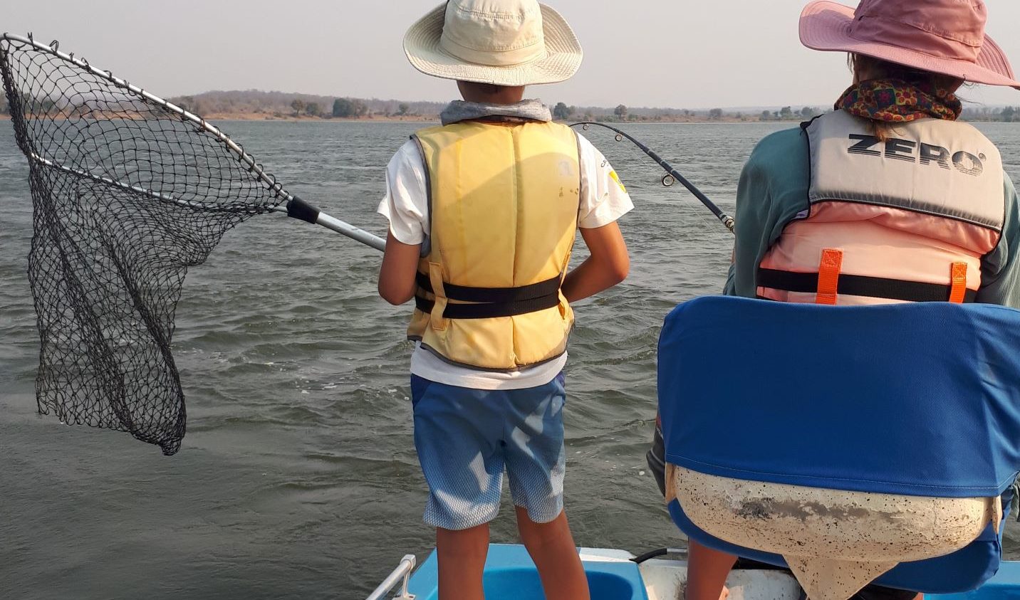 fishing adventure for both kids