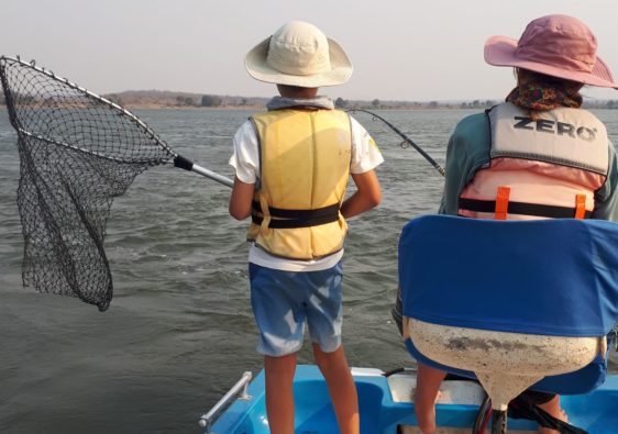 fishing adventure for both kids