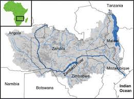 zambezi river map