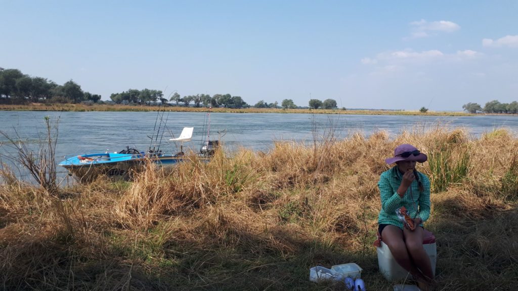 Lunch on Chikwenya Island. 