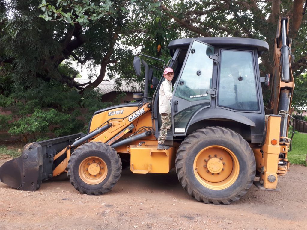 Murray John the digger driver. 