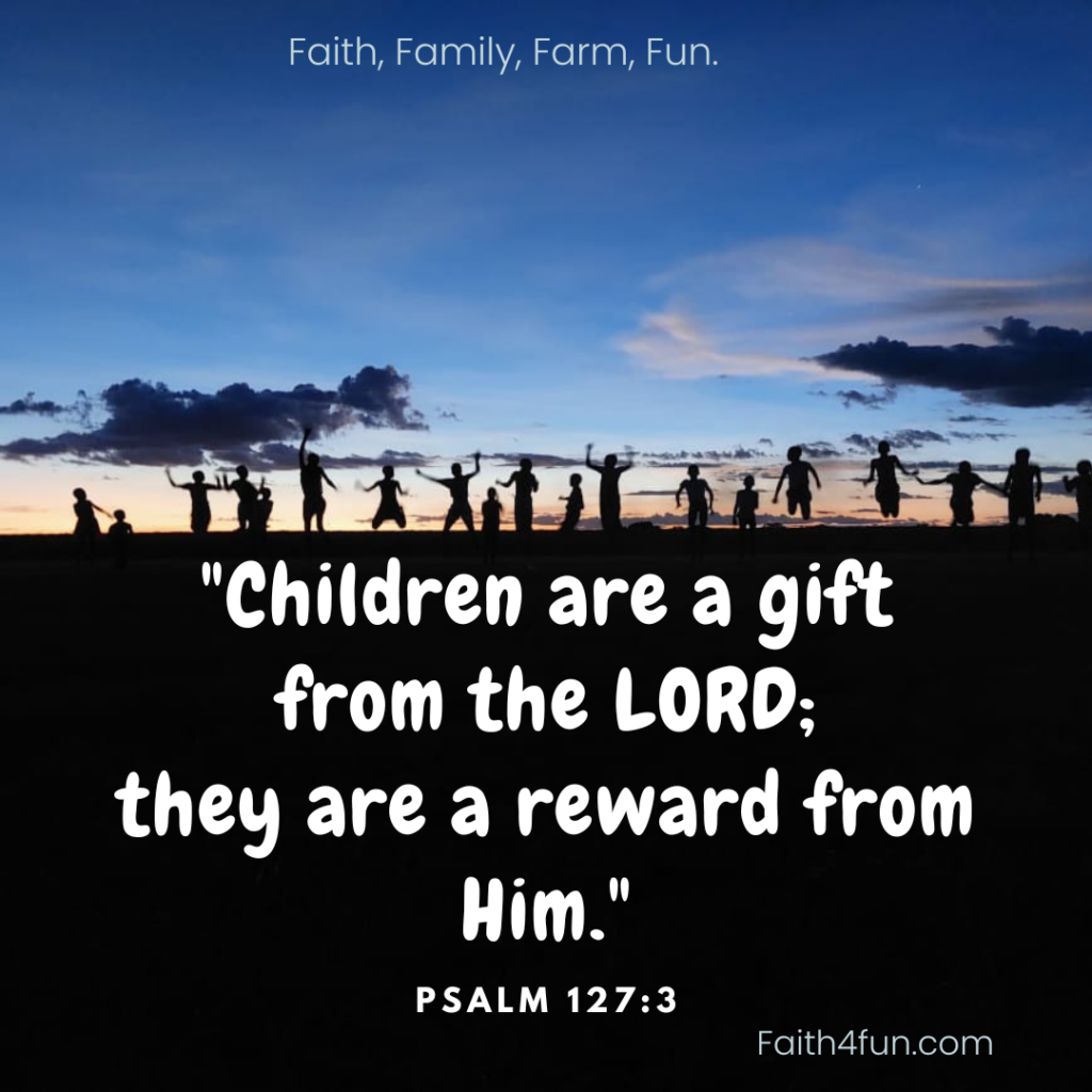 Children's talents. 
Children area  gift from the LORD: