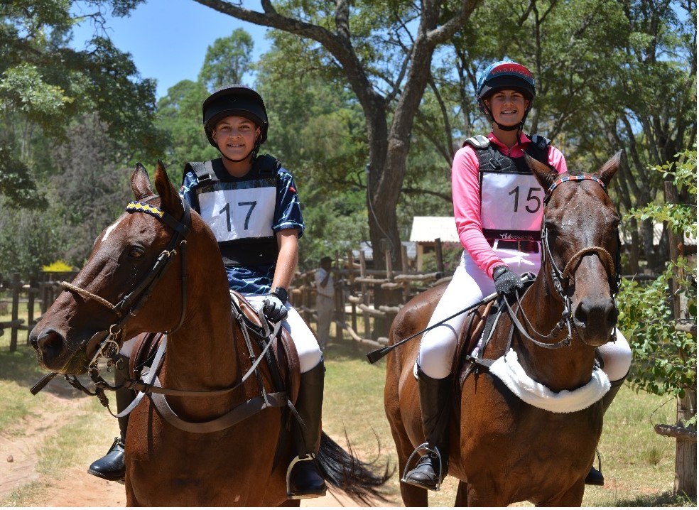 Homeschooling  Adventure and Activities. Paula Joy and Murray John at the horse show.